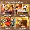 CUTEBEE DIY Ahşap Dollhouse ve Minyatür Mobilya