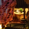 CUTEBEE DIY Ahşap Dollhouse ve Minyatür Mobilya C-Japanese Garden House
