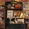 CUTEBEE DIY Ahşap Dollhouse ve Minyatür Mobilya Magic House2.0