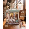 CUTEBEE DIY Ahşap Minyatür Ev Seti Kitaplık