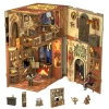 CUTEBEE DIY Ahşap Minyatür Ev Seti Kitaplık Flame Common Room