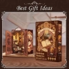 CUTEBEE DIY Dollhouse Kitaplık Bookshop Memories