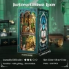 CUTEBEE DIY Dollhouse Kitaplık Darkness Common Room