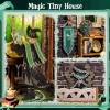 CUTEBEE DIY Dollhouse Kitaplık Darkness Common Room
