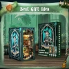 CUTEBEE DIY Dollhouse Kitaplık Darkness Common Room