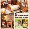 CUTEBEE DIY Dollhouse Kitaplık Mole‘s Apartment