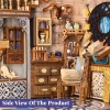 CUTEBEE DIY Dollhouse Kitaplık Nebula Common Room