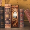 CUTEBEE DIY Dollhouse Kitaplık Sailing Memory