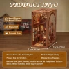 CUTEBEE DIY Dollhouse Kitaplık The Secret Rhythm
