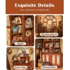 CUTEBEE DIY Dollhouse Kitaplık The Secret Rhythm