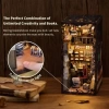 CUTEBEE DIY Dollhouse Kitaplık Hayvan Partisi Rave
