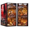 CUTEBEE DIY Dollhouse Kitaplık Hayvan Partisi Rave