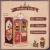 CUTEBEE DIY Oyuncak Ev Kitaplığı - Sakura Ağacının Altında