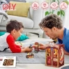 CUTEBEE DIY Oyuncak Ev Kitaplığı - Sakura Ağacının Altında