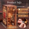 CUTEBEE DIY Oyuncak Ev Kitaplığı - Sakura Ağacının Altında Eternal Bookstore