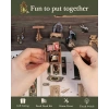 CUTEBEE DIY Oyuncak Ev Kitaplığı - Sakura Ağacının Altında The Darkness Herbarium
