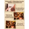 CUTEBEE Toz Kapaklı DIY Kitap Köşesi Seti - Su Dongponun Hayatı Rose Detective Agency