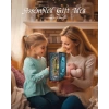 CUTEBEE DIY Ahşap Minyatür Ev Seti Kitaplık The Gate of Wonderland