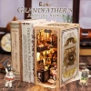 CUTEBEE Toz Kapaklı DIY Kitaplık Seti - Büyükbabanın Antika Dükkanı Grandpas Antique Shop