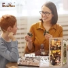 CUTEBEE Toz Kapaklı DIY Kitaplık Seti - Büyükbabanın Antika Dükkanı Grandpas Antique Shop