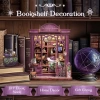 CUTEBEE Toz Kapaklı DIY Kitaplık Seti - Büyükbabanın Antika Dükkanı The Astrology Bookshop