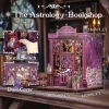 CUTEBEE Toz Kapaklı DIY Kitaplık Seti - Büyükbabanın Antika Dükkanı The Astrology Bookshop