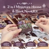 CUTEBEE Toz Kapaklı DIY Kitaplık Seti - Büyükbabanın Antika Dükkanı The Astrology Bookshop