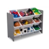 Delta MySize 9 Kutulu Plastik Oyuncak Düzenleyici Organizer Grey