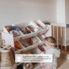 Delta MySize 9 Kutulu Plastik Oyuncak Düzenleyici Organizer Grey