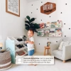 Delta MySize 9 Kutulu Plastik Oyuncak Düzenleyici Organizer Grey