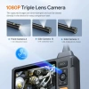 DEPSTECH Üçlü Lensli 1080P Endoskop Kamera ve Taşıma Çantası 15.24M 5 M
