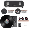 DIGITNOW Vinil Plak Çalar Kablosuz Pikap  BLACK