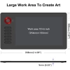 Dijital Çizim Tableti VEIKK A15Pro Grafik Kalemi 12 keys