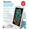 Discovery Kids Neon Glow 6 Renkli Çizim Seti Beyaz