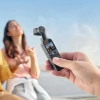 DJI Pocket 2 Creator Combo 3 Eksenli Gimbal Sabitleyici 4K Kamera