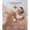 Dreamegg Taşınabilir Ses Makinesi - 19 Yatıştırıcı Ses ve Bebek Odası Işığı - Yeşil