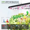 Dryades Hidroponik Yetiştirme Sistemi 24W Tam Spektrumlu LED - 17 Kapsül - Siyah
