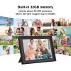 Dxmart 32GB SSA 10.1 inç Dijital Fotoğraf Çerçevesi 10.1 inç 2.0
