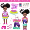 Ecore Fun Doll Kız Oyuncak Bebek Giysileri ve Aksesuarları Seti