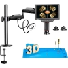 Elikliv EM3K-3D Max 3D Dijital Mikroskop Manyetik Çift Lens, 3K HDMI, 10.1 Esnek Kol