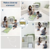 EMBRACE PLAY Oyuncak Saklama Kutusu ve Oyun Matı WHITE