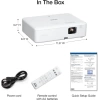 Epson EpiqVision Flex CO-W01 Taşınabilir Projektör White