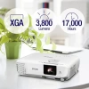 Epson, EPSV11HA03020, PowerLite 118 3LCD XGA Sınıf Projektörü Clear