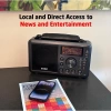 Eton Kısa Dalga, RDS, Bluetooth, Dijital Ayar, Tiz/Bas Kontrolü, 50 Hafıza İstasyonu