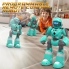 EXHOBBY Programmable Remote Control Robot Blue