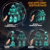 EXHOBBY Programmable Remote Control Robot Blue