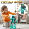 EXHOBBY Programmable Remote Control Robot Blue