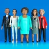 FCTRY Stacey Abrams Gerçek Hayat Aksiyon Figürü Stacey Abrams