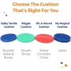 Fidgeting Odaklanma ve Çekirdek Dengesi için Wiggle Koltuk Minderi Wiggle Cushion