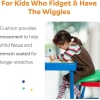 Fidgeting Odaklanma ve Çekirdek Dengesi için Wiggle Koltuk Minderi Wiggle Cushion